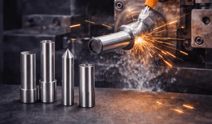 Custom carbide pins for wear and locating applications