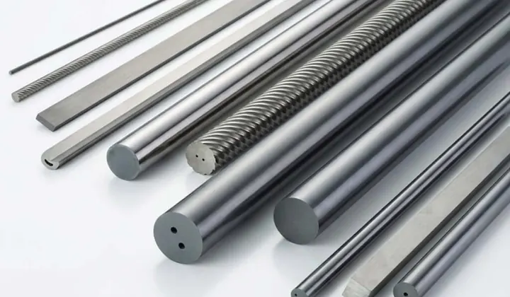 Standard tungsten carbide rod stock