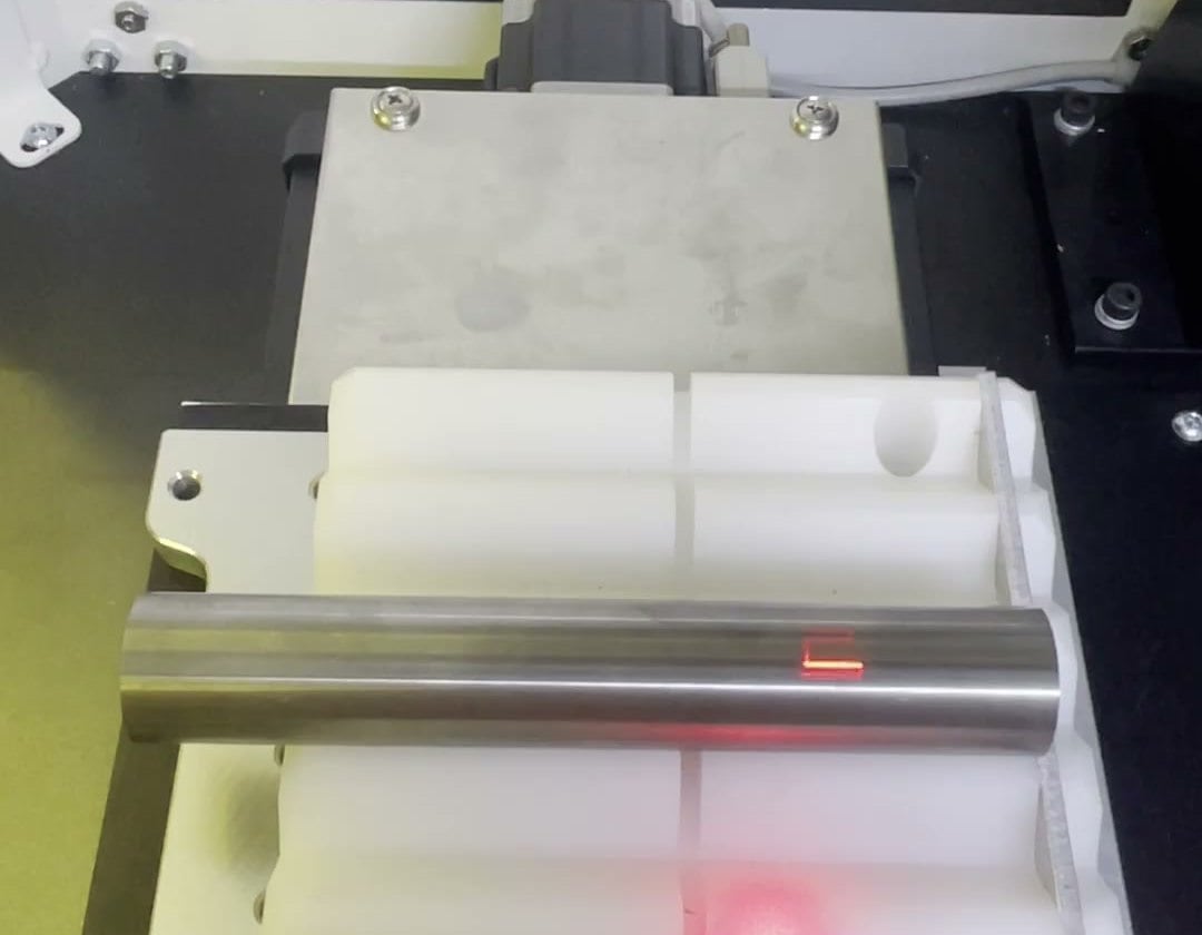Laser etching process for carbide part identification